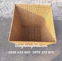 1 Giỏ vuông mây nhựa tròn