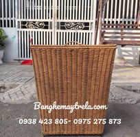 3 Giỏ vuông mây nhựa tròn