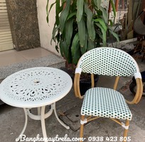 3 Ghế cafe khung nhôm
