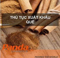 Hướng dẫn thủ tục xuất khẩu quế