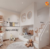 Giường Tầng Gỗ Công Nghiệp Hiện Đại Cho Bé