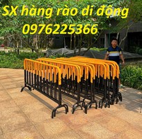 Hàng rào sắt di động