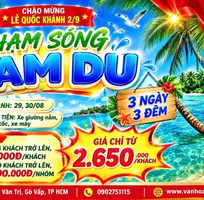 Tour Nam Du 3 Ngày 3 Đêm