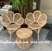 3 Ghế mây tự nhiên cánh hoa