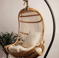 2 Ghế xích đu đơn mây tre
