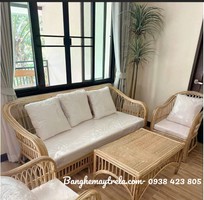 4 Ghế sofa mây tự nhiên hiện đại