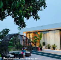 5 Ghế mây nhựa ngoài trời