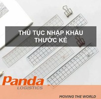 Thủ tục nhập khẩu thước kẻ
