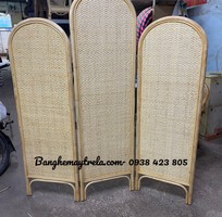 4 Bình phong mây trám đan kín