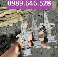 Mũi chông đúc và mác gang cho hàng rào