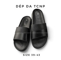 13 Dép da thật cho nam - nguồn hàng tận xưởng
