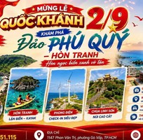 Đảo Phú Quý - Hòn Tranh 3N2Đ