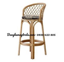 1 Ghế quầy bar cao mây tre