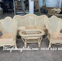 1 Sofa lưới mây mắt cáo
