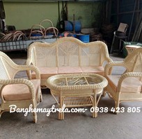 2 Sofa lưới mây mắt cáo