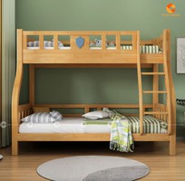 1 Giường Tầng Gỗ Tự Nhiên Chắc Chắn Cho Bé