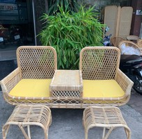 4 Ghế mây đôi tự nhiên decor