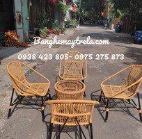 2 Bàn ghế ban công giả mây