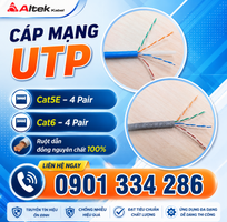 Cáp Mạng Cat5e   Cat6 UTP Altek Kabel Đồng 100 Cho Hệ Thống LAN