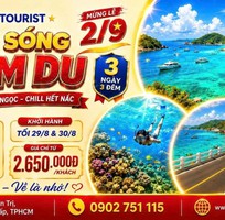 Đảo Nam Du 3N3Đ  LỄ 2/9