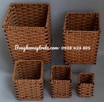 7 Khay đựng đồ mây nhựa
