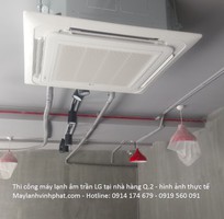 Một lựa chọn hiện đại và thân thiện với môi trường là dòng Máy lạnh âm trần LG