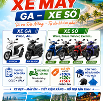 Đơn vị cho thuê xe máy đời mới du lịch Đà Nẵng
