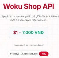 Đơn vị cung cấp, đáp ứng đa dạng API AI giá rẻ hỗ trợ xây dựng ý tưởng uy tín
