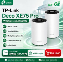 Nâng Cấp Mạng Cùng TP-Link Deco XE75 Pro