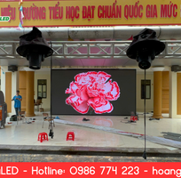 Lắp Đặt Màn Hình LED P4 3840Hz Tại Trường Tiểu Học Minh Châu