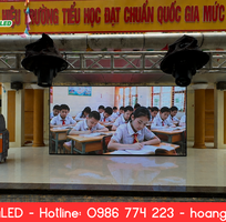 2 Lắp Đặt Màn Hình LED P4 3840Hz Tại Trường Tiểu Học Minh Châu