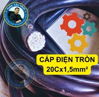 1 Cáp điện tròn 20Cx1.5mm