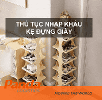 Thủ tục nhập khẩu kệ đựng giày