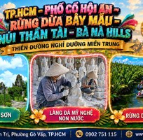 2 Đà Nẵng   Hội An   Rừng Dừa Bảy Mẫu   Núi Thần Tài   Bà Nà Hills