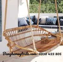 6 Ghế xích đu đôi mây tre đan tự nhiên treo trần nhà