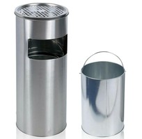 Thùng Rác Inox Gạt Tàn Hút Thuốc   Giải Pháp Giữ Gìn Vệ Sinh