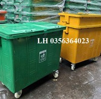1 Xe thép 660 lit nắp kín