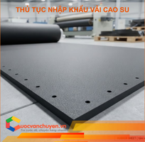 Thủ tục nhập khẩu vải cao su
