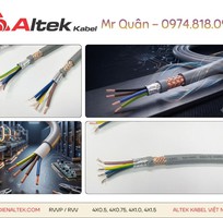 2 Altek Kabel: Cáp điều khiển 4 lõi mềm   Rvv, Rvvp
