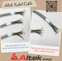 4 Altek Kabel: Cáp điều khiển 4 lõi mềm   Rvv, Rvvp