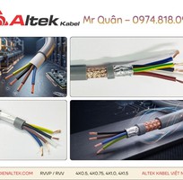 5 Altek Kabel: Cáp điều khiển 4 lõi mềm   Rvv, Rvvp