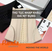 Thủ tục nhập khẩu đai nịt bụng