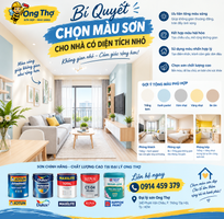 Nhà Nhỏ-Chọn Màu Sao Để Trông Rộng Hơn