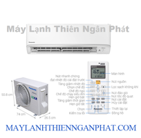 Máy Lạnh Treo Tường Panasonic Inverter 2 HP CU/CS-RU18CKH-8D