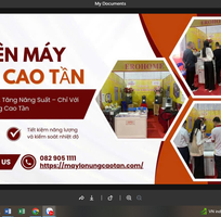 Máy nung cao tần