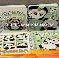 Thủ Tục Nhập Khẩu Sổ Tay