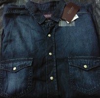 1 Sơ mi denim hàng hiệu cao cấp xách tay từ Singapore