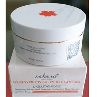 Kem làm trắng da toàn thân Sakura Skin Whitening L Glutathione Body Cream