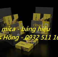 2 Kệ mica đựng tờ rơi   kệ mica đựng menu   kệ mica treo tường  tại Thành phố Hồ Chí Minh