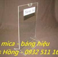 5 Kệ mica đựng tờ rơi   kệ mica đựng menu   kệ mica treo tường  tại Thành phố Hồ Chí Minh